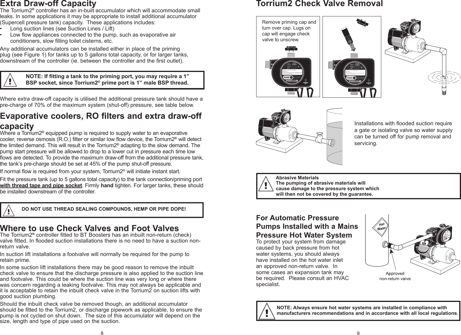 Page 8 of 8 - 550041 2 Davey Torrium Controller Installation Instructions