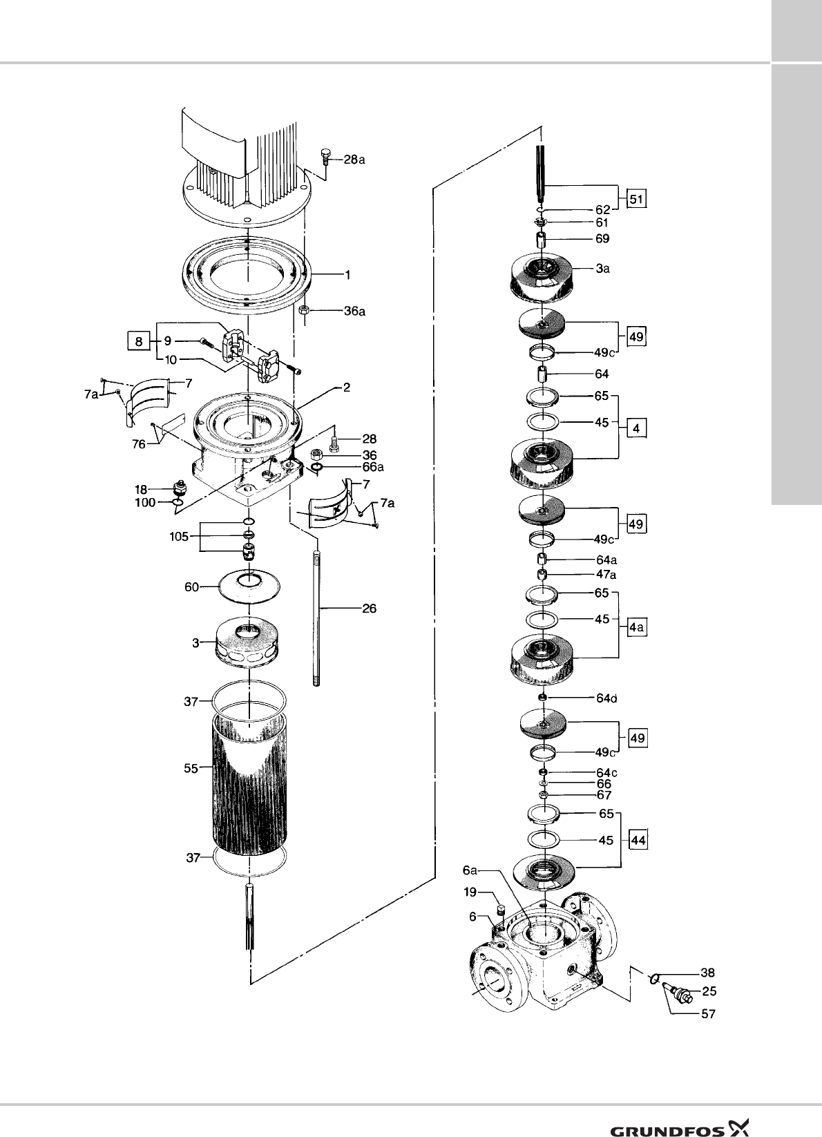 551463 1 Grundfos CR, CRI, CRN Service Kit Catalog