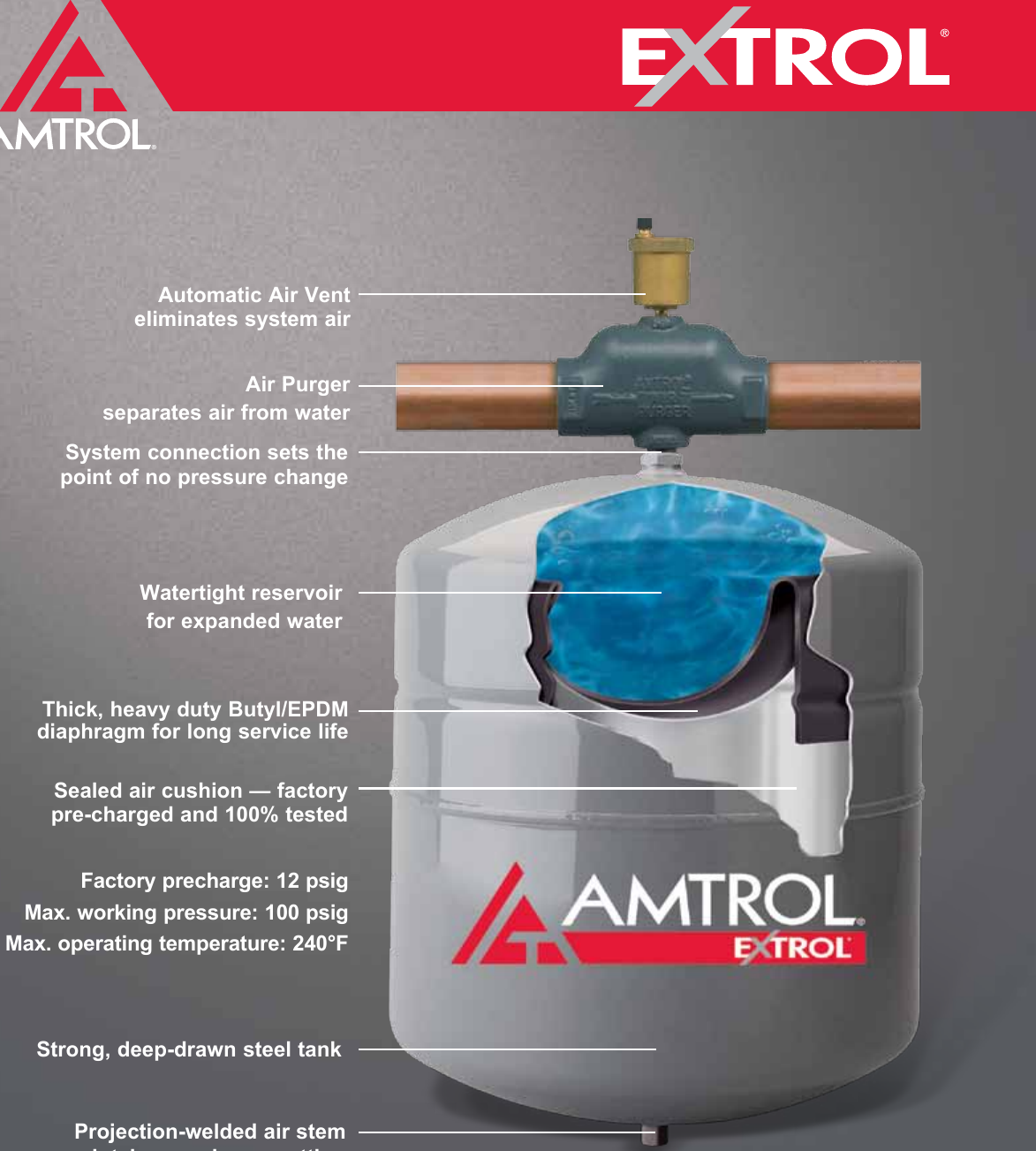 Page 4 of 8 - 551519 1 Amtrol FT-109 Fill-Trol Expansion Tank Brochure
