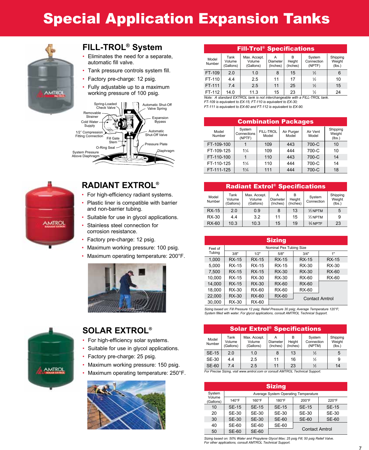 Page 7 of 8 - 551519 1 Amtrol FT-109 Fill-Trol Expansion Tank Brochure