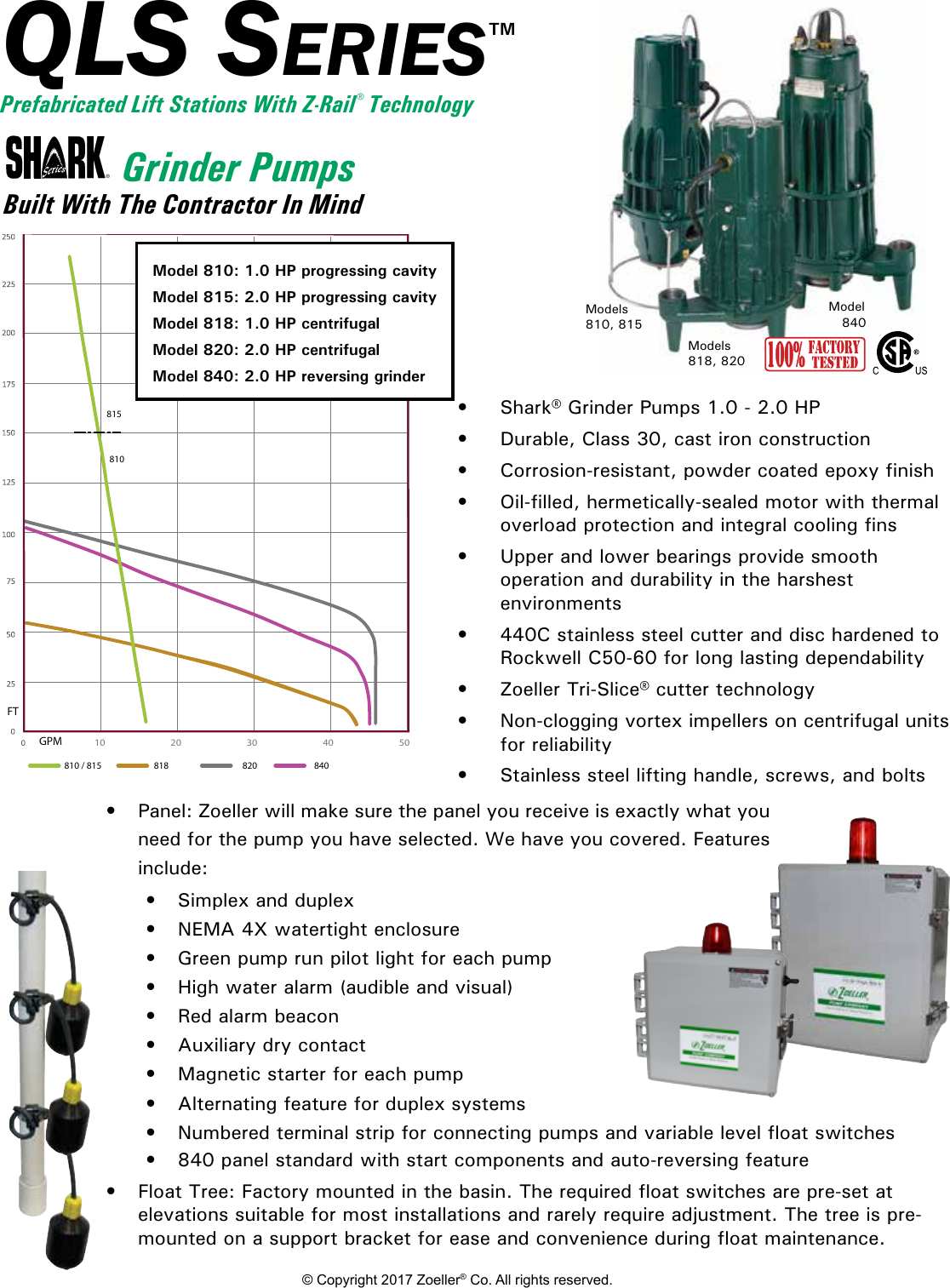 552228 1 Zoeller QLS Series Package Systems With Z Rail Disconnect Brochure