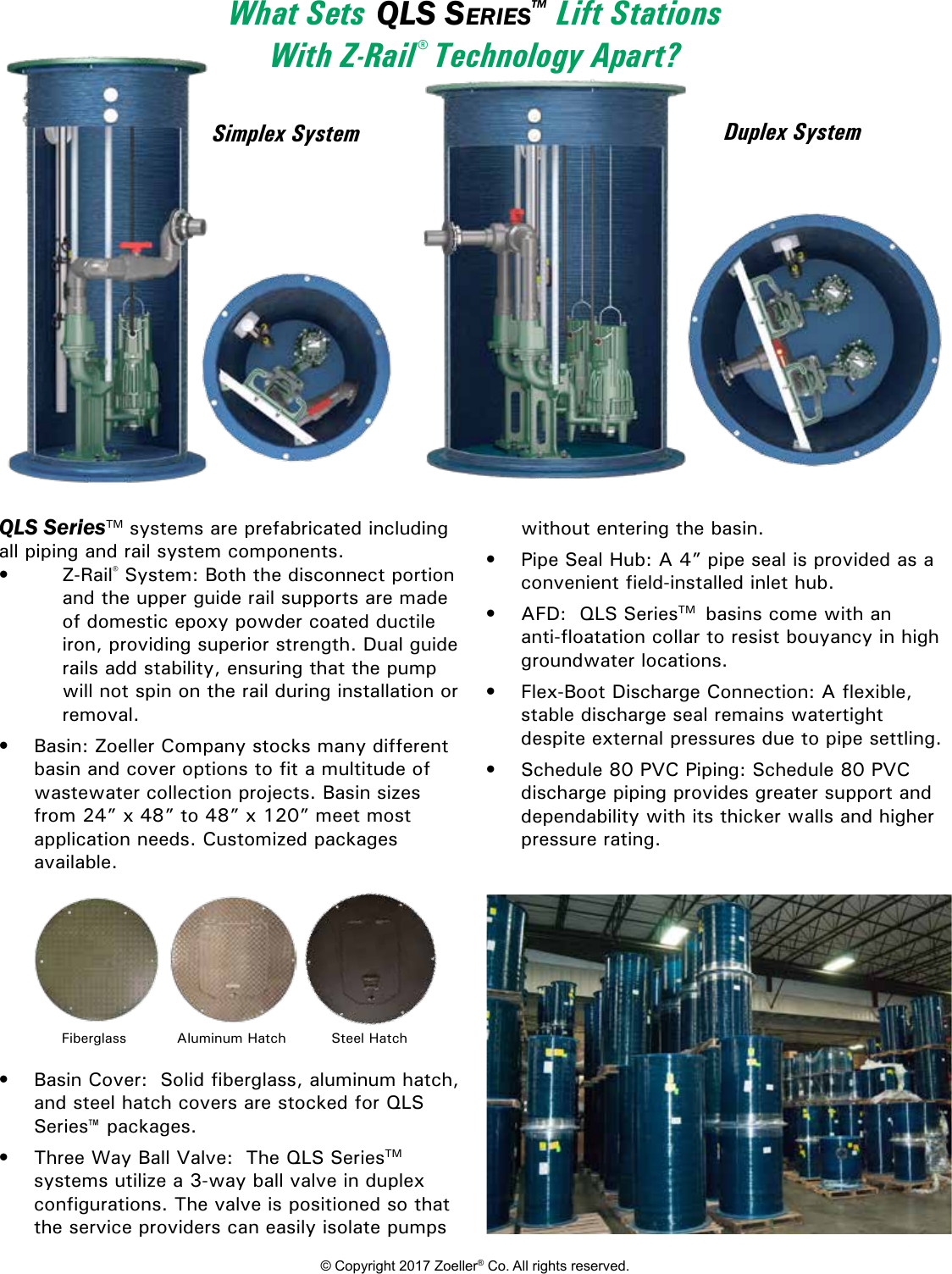 552228 1 Zoeller QLS Series Package Systems With Z Rail Disconnect Brochure