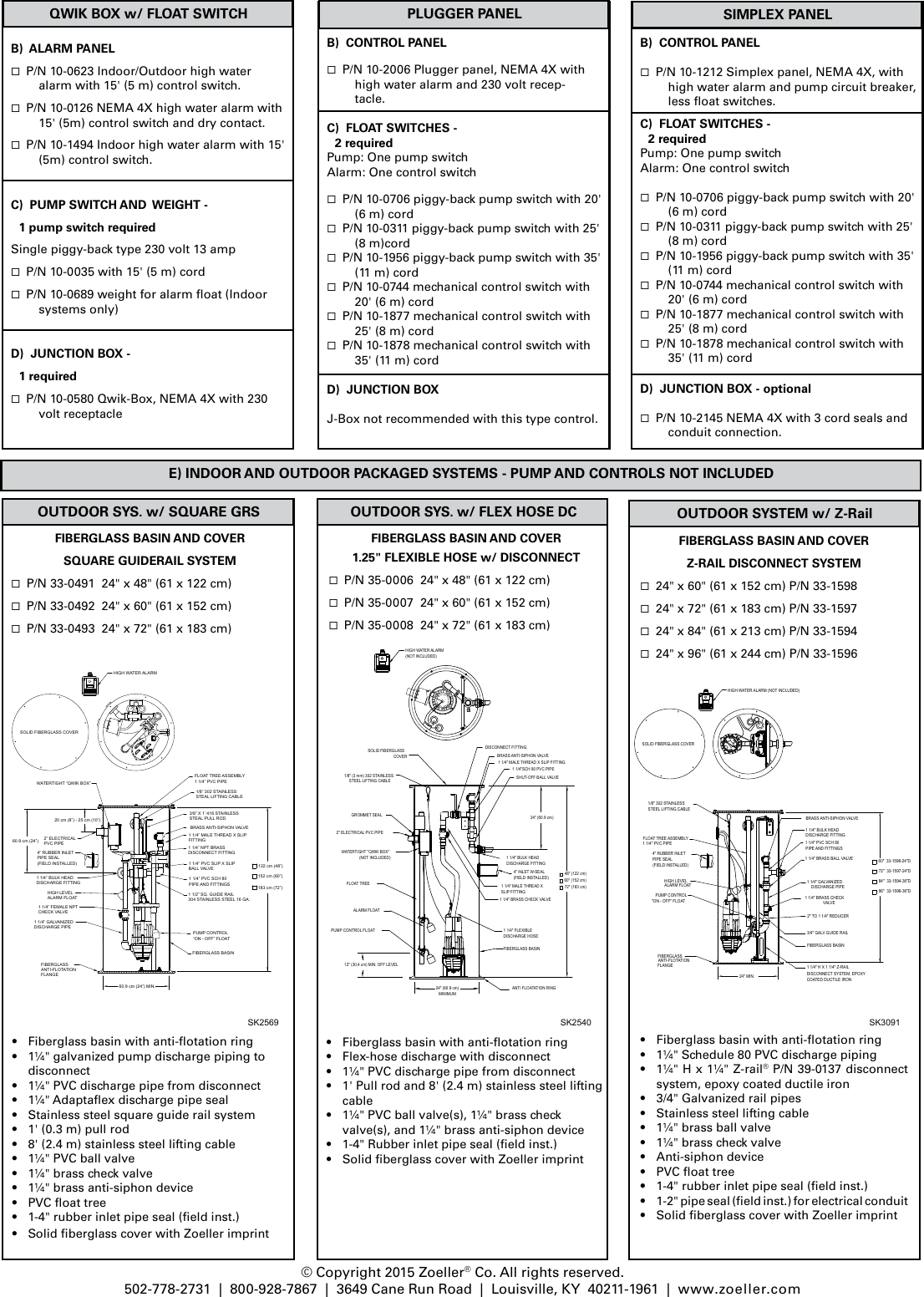 Page 3 of 4 - 552353 1 Zoeller Float Switch Brochure