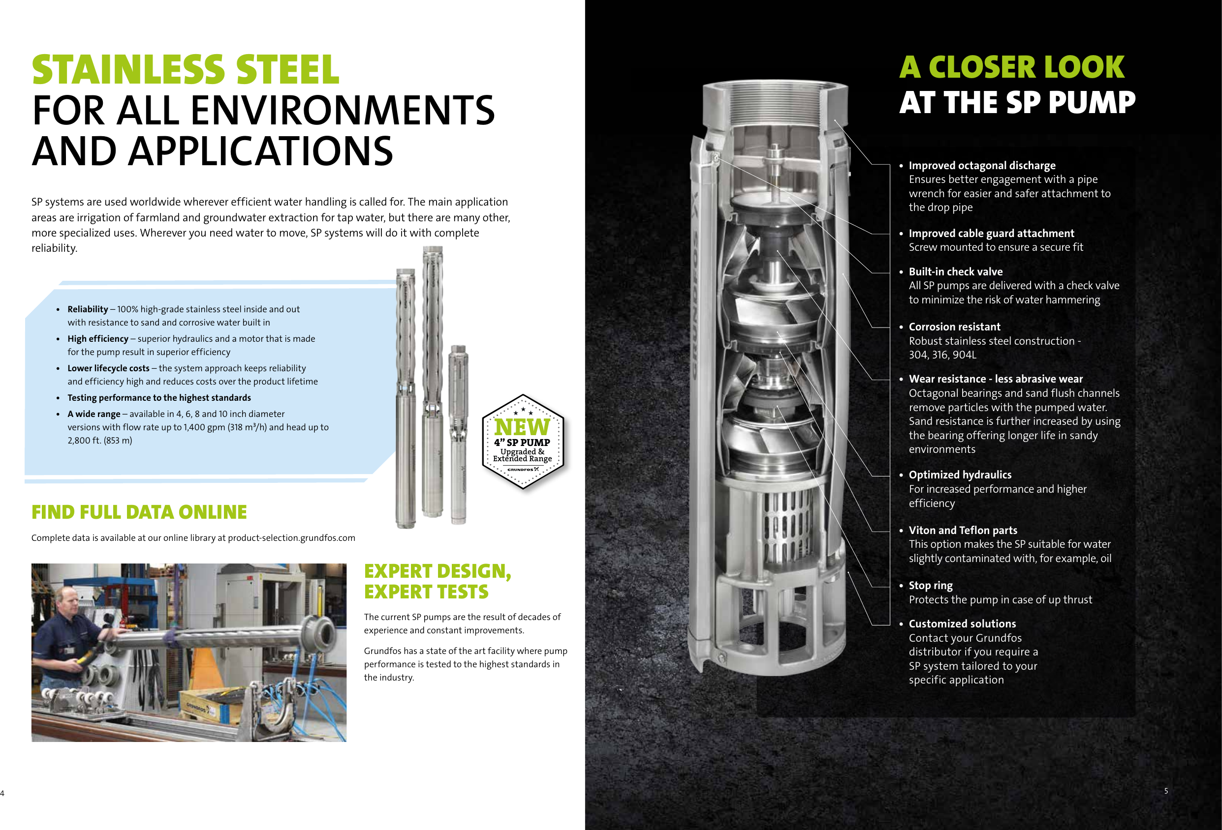 Page 3 of 7 - 558873 1 Grundfos 4 SP (SHOBA)-Product Brochure