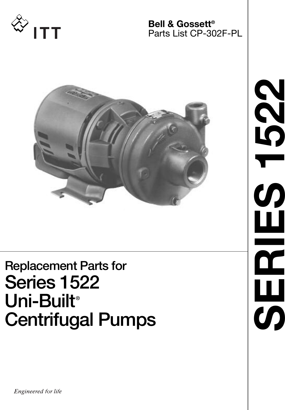 Page 1 of 12 - CP-302E-PL  71922 1 B&G Parts List