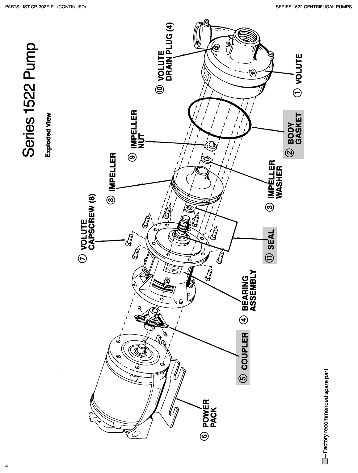 Page 4 of 12 - CP-302E-PL  71922 1 B&G Parts List