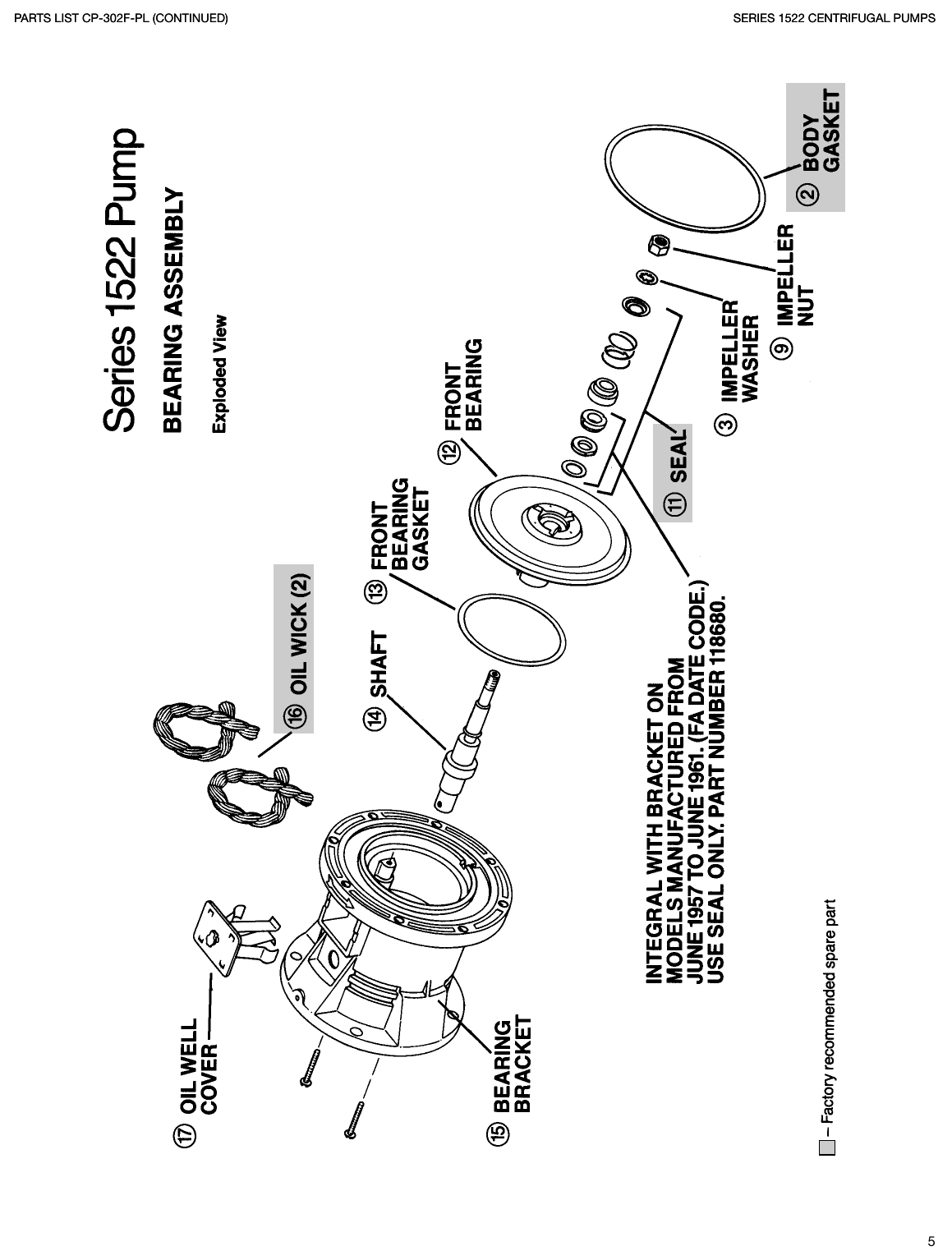 Page 5 of 12 - CP-302E-PL  71922 1 B&G Parts List