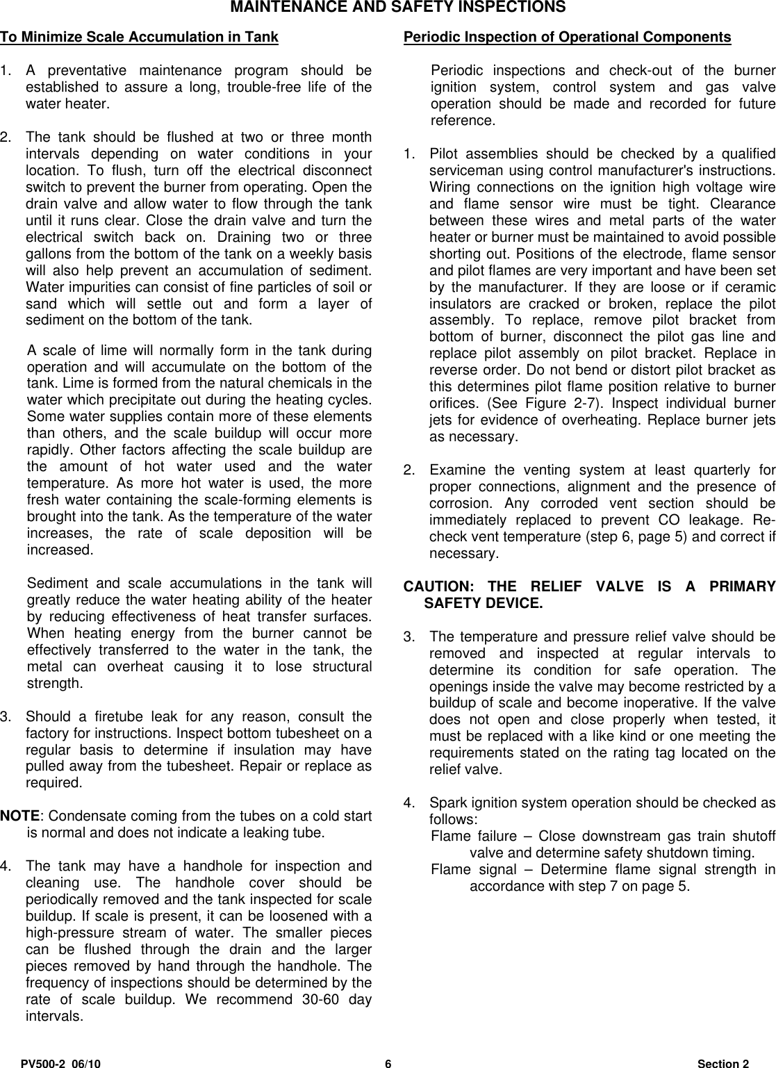Page 6 of 7 - Pvi-Industries Pvi-Industries-Pv500-2-Users-Manual PV500-2_13PD