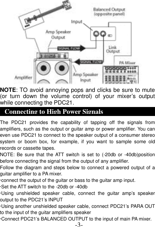 Page 4 of 6 - Pyle-Audio Pyle-Audio-Pdc21-Users-Manual- Pyle-audio-pdc21-users-manual