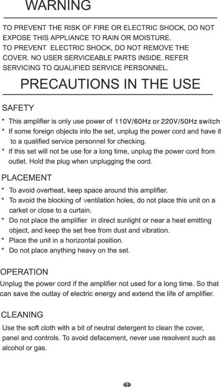 Page 2 of 5 - Pyle-Audio Pyle-Audio-Pva2-Users-Manual-  Pyle-audio-pva2-users-manual