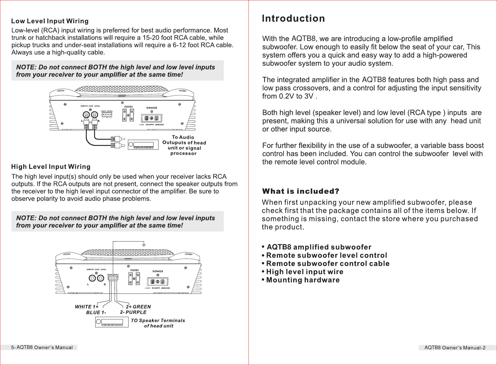 Page 3 of 4 - Pyle-Audio Pyle-Audio-Speaker-Aqtb8-Users-Manual-  Pyle-audio-speaker-aqtb8-users-manual