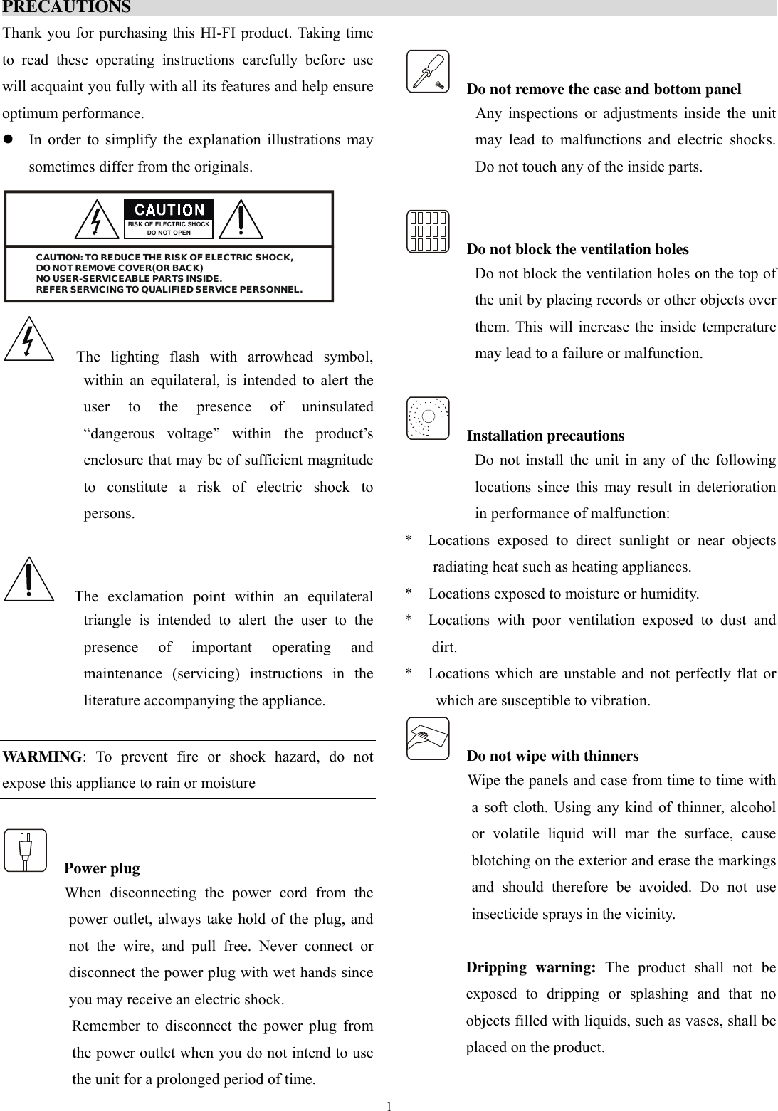 Page 2 of 9 - Pyramid-Car-Audio Pyramid-Car-Audio-Pr530A-Users-Manual-  Pyramid-car-audio-pr530a-users-manual