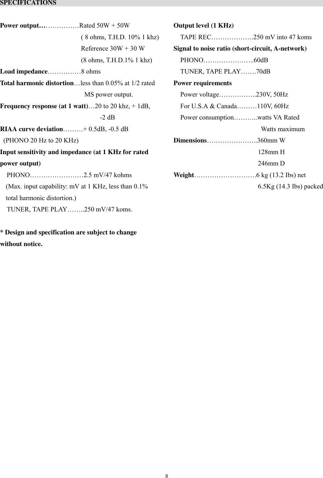 Page 9 of 9 - Pyramid-Car-Audio Pyramid-Car-Audio-Pr530A-Users-Manual-  Pyramid-car-audio-pr530a-users-manual