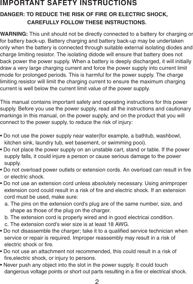 Page 3 of 7 - Pyramid-Car-Audio Pyramid-Car-Audio-Psv-300-Users-Manual-  Pyramid-car-audio-psv-300-users-manual
