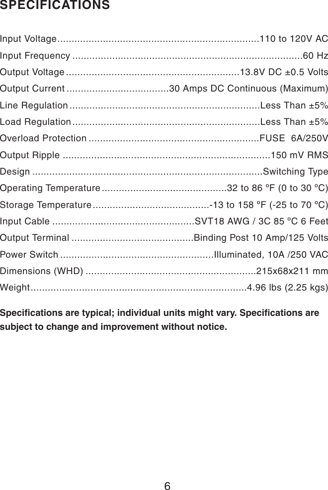 Page 7 of 7 - Pyramid-Car-Audio Pyramid-Car-Audio-Psv-300-Users-Manual-  Pyramid-car-audio-psv-300-users-manual