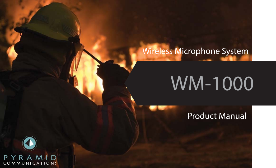 WM-1000Wireless Microphone SystemProduct Manual