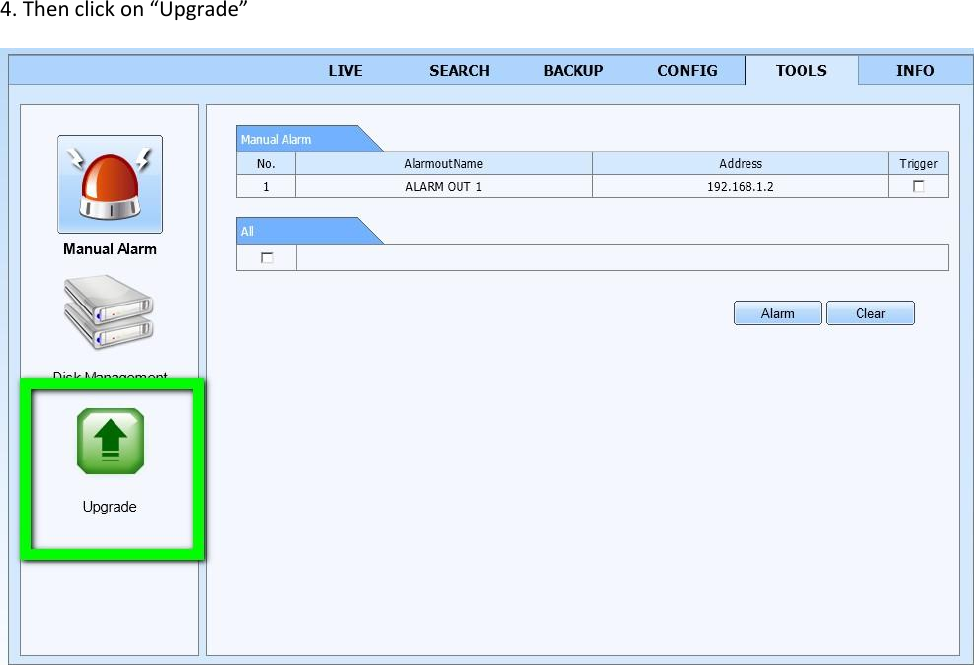 Page 4 of 6 - Q-See 1640-Remotefirmwareupdatewindows 3.1.92 1114 User Manual 1640-Remote Firmware Update Windows