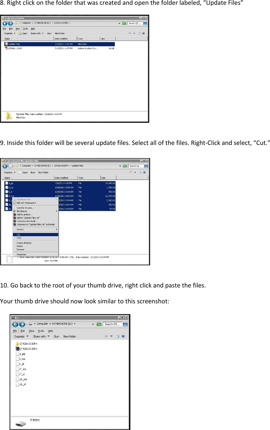 Page 3 of 4 - Q-See 1643-Qt428 Firmwareupdate 3.1.83 (Flash) User Manual Firmware Update