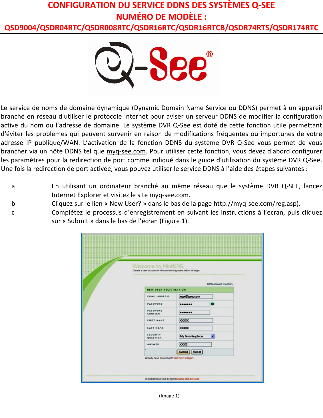 Q See Qsdr008rtc Configuration Guide Myq R Fr