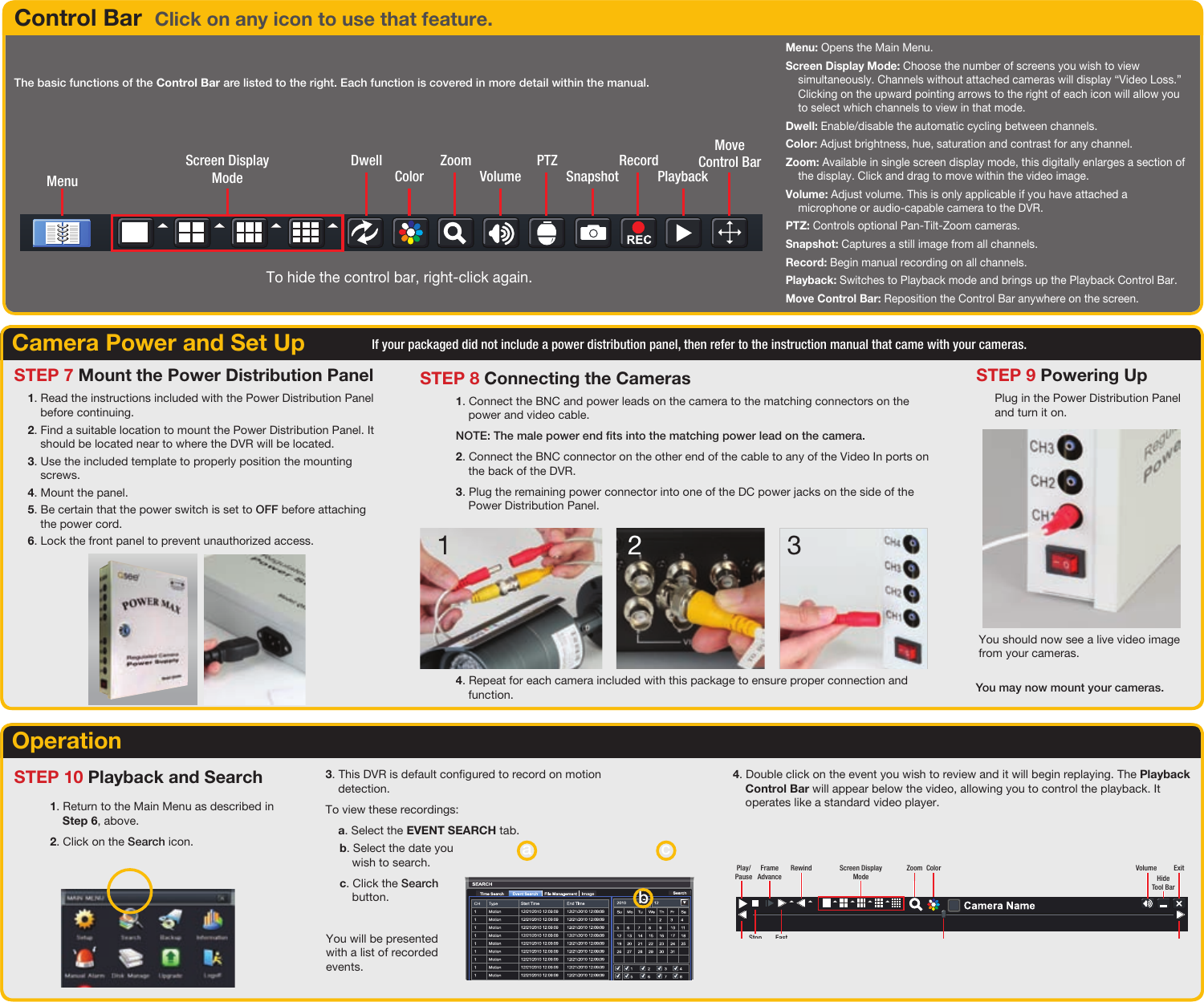 Page 3 of 3 - Q-See Q-See-Qt526-Users-Manual-  Q-see-qt526-users-manual
