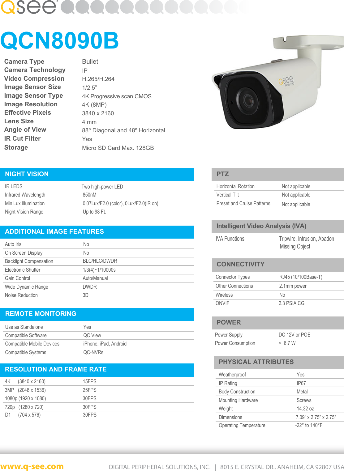 Page 1 of 1 - QCN8090B_SS  QCN8090B SS