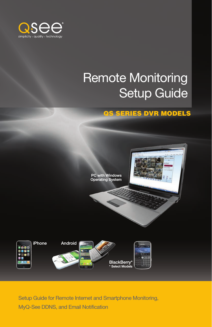 Q See Qs Remote Monitoring V3 1 Web User Manual