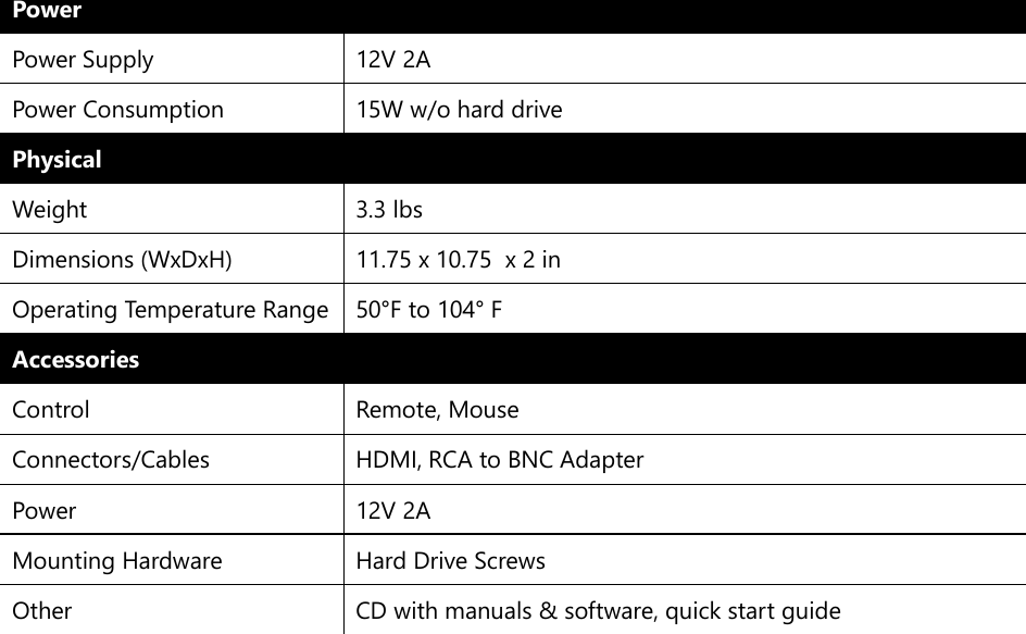 Page 3 of 3 - Q-See Qt5516 User Manual