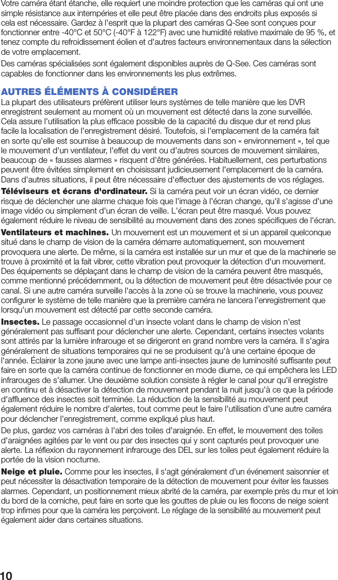 Page 10 of 12 - Q-See Qt Ip Cameras (Fr) Web User Manual