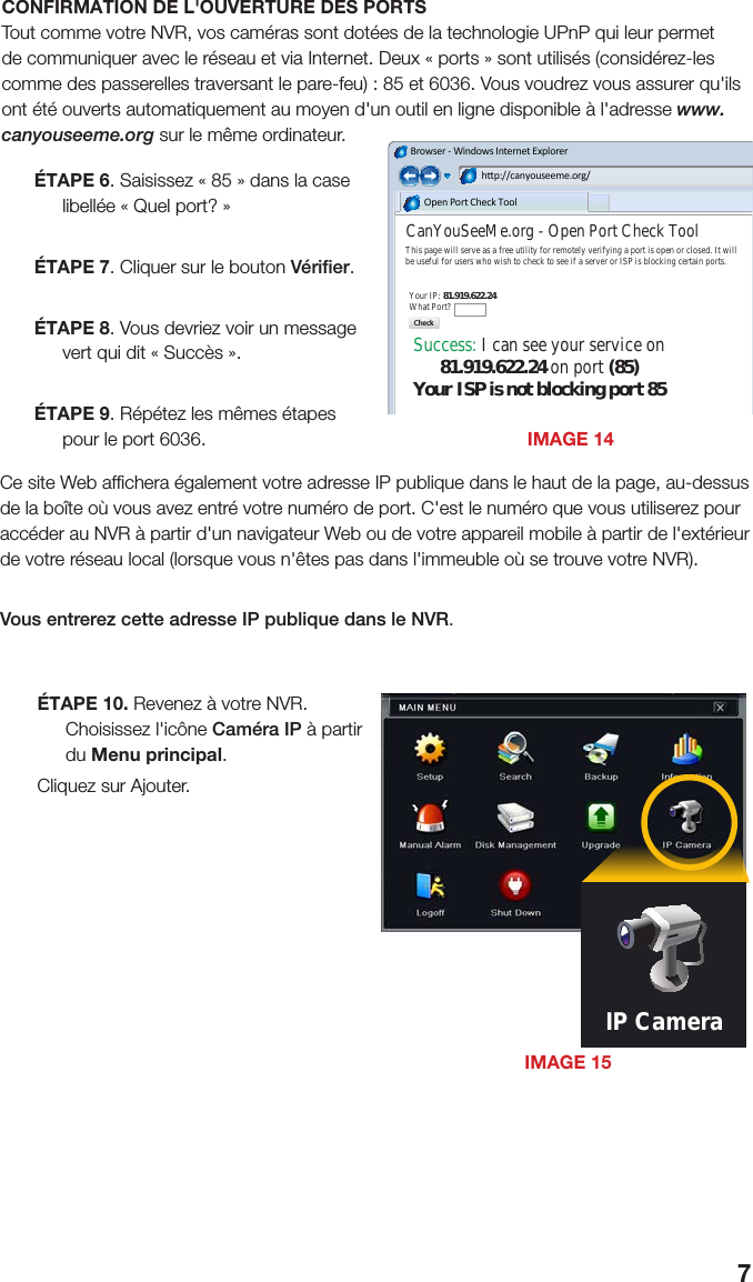 Page 7 of 12 - Q-See Qt Ip Cameras (Fr) Web User Manual