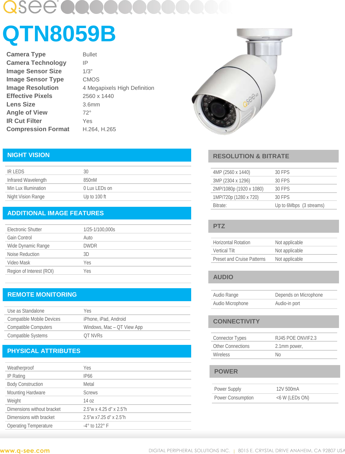 Page 1 of 1 - Q-See Qtn8059B User Manual