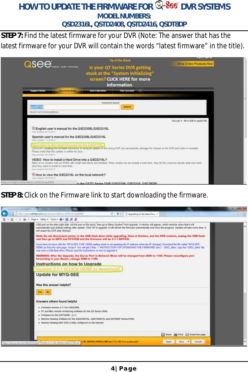 Q See Updating The Firmware T User Manual