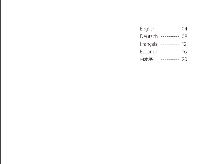 Page 2 of Qianhai Patuoxun Network and Technology PC128A 2.4GHz & BT4.0 Dual mode wireless mouse User Manual 