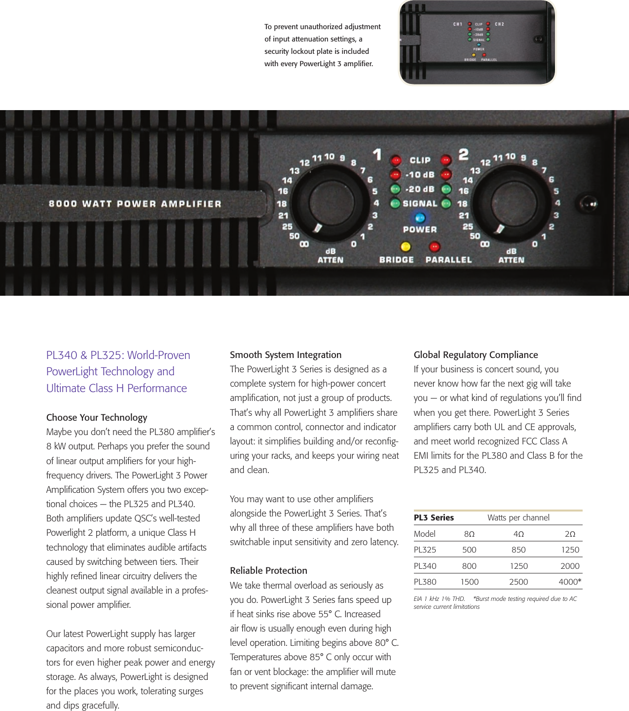 Page 5 of 8 - Qsc Qsc-3-Series-Users-Manual-  Qsc-3-series-users-manual