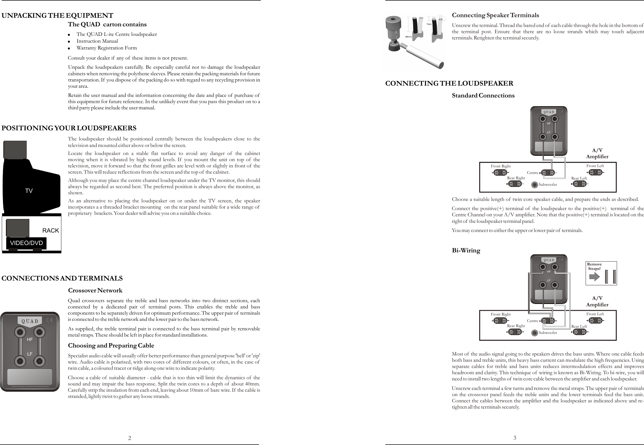 Page 4 of 4 - Quad Quad-Speaker-Users-Manual- L-ite Centre  Quad-speaker-users-manual