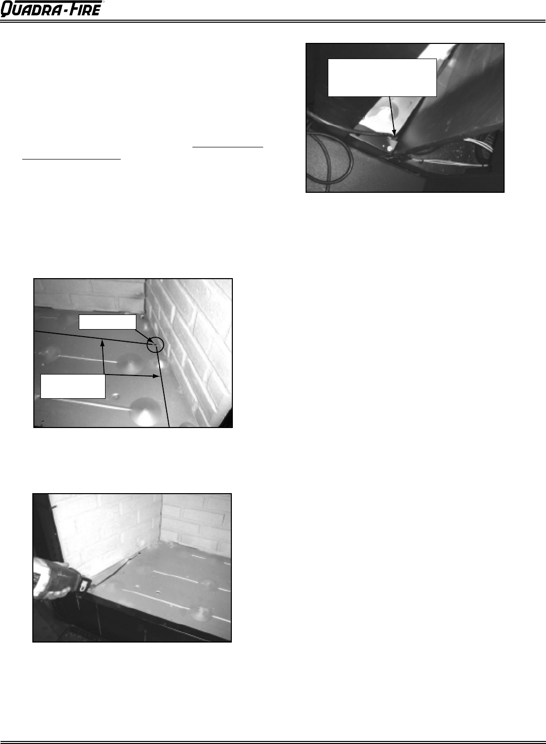 Quadra Fire 1200 I Pellet Insert Cb1200I B Users Manual