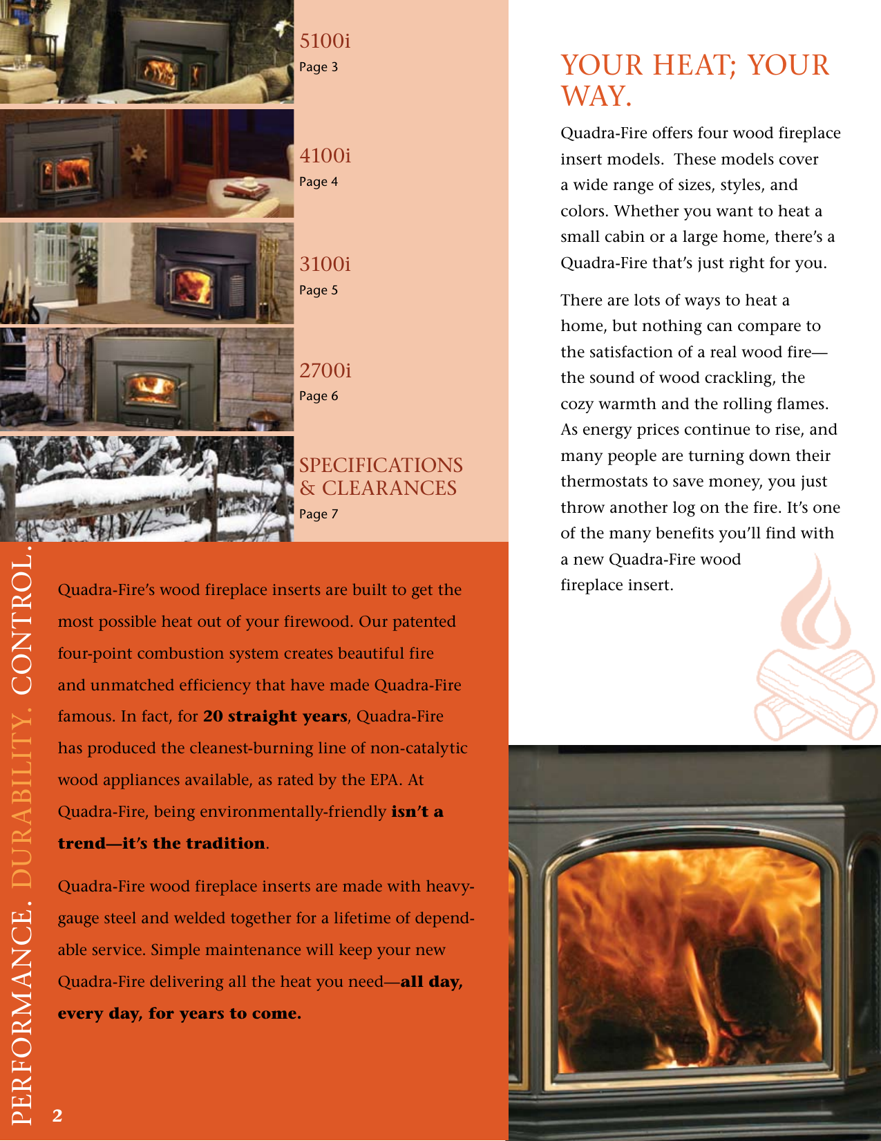 Quadra Fire 5100I Users Manual
