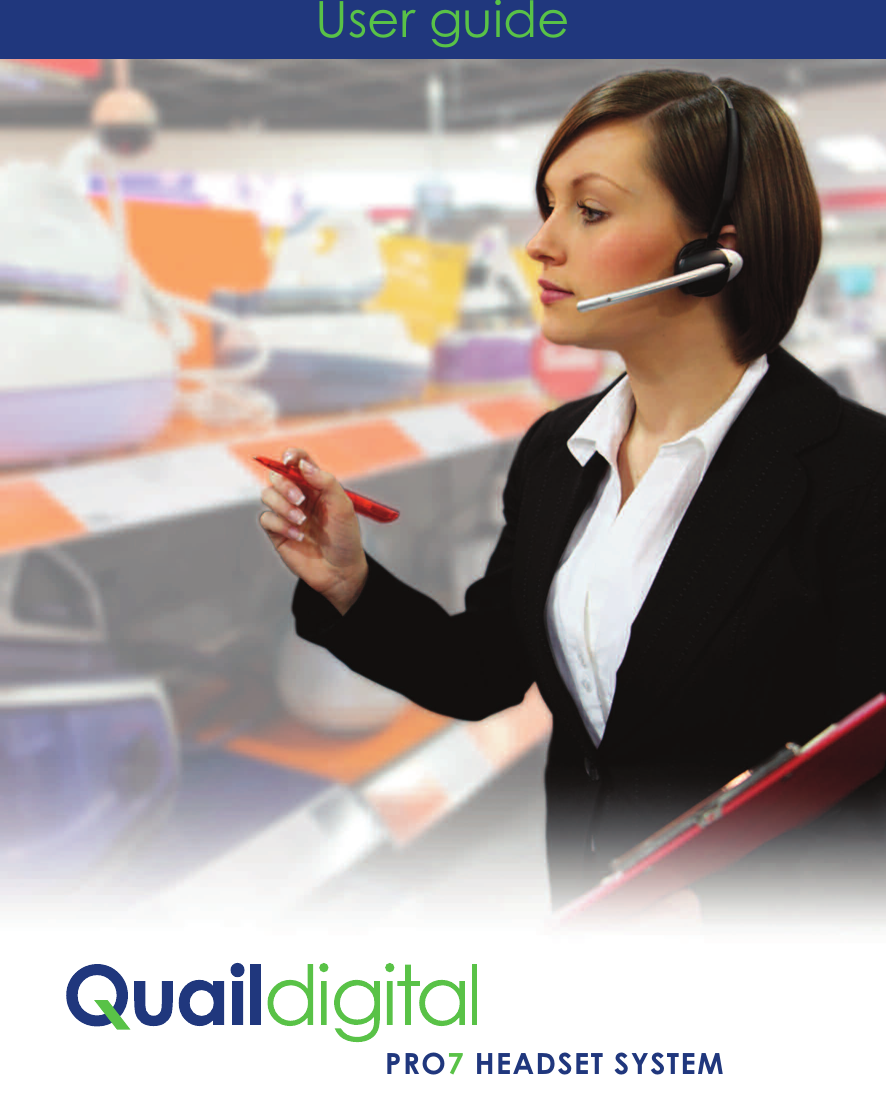 User guidePRO7 HEADSET SYSTEM