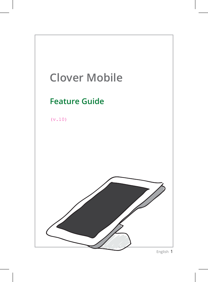 English  1Clover MobileFeature Guide(v.10)