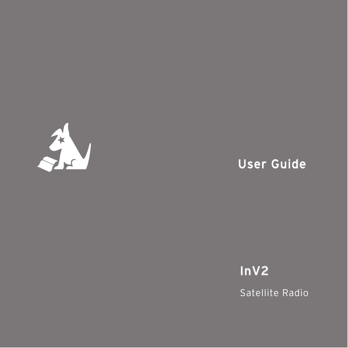 InV2InV2Satellite RadioUser GuideUser Guide