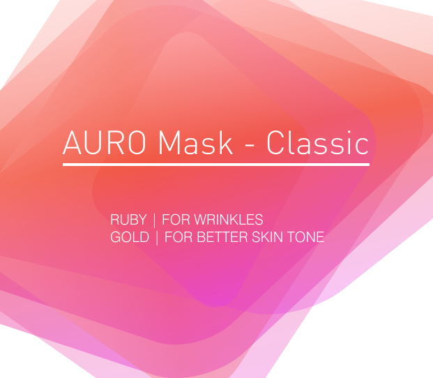 RUBY | FOR WRINKLESGOLD | FOR BETTER SKIN TONE AURO Mask - Classic