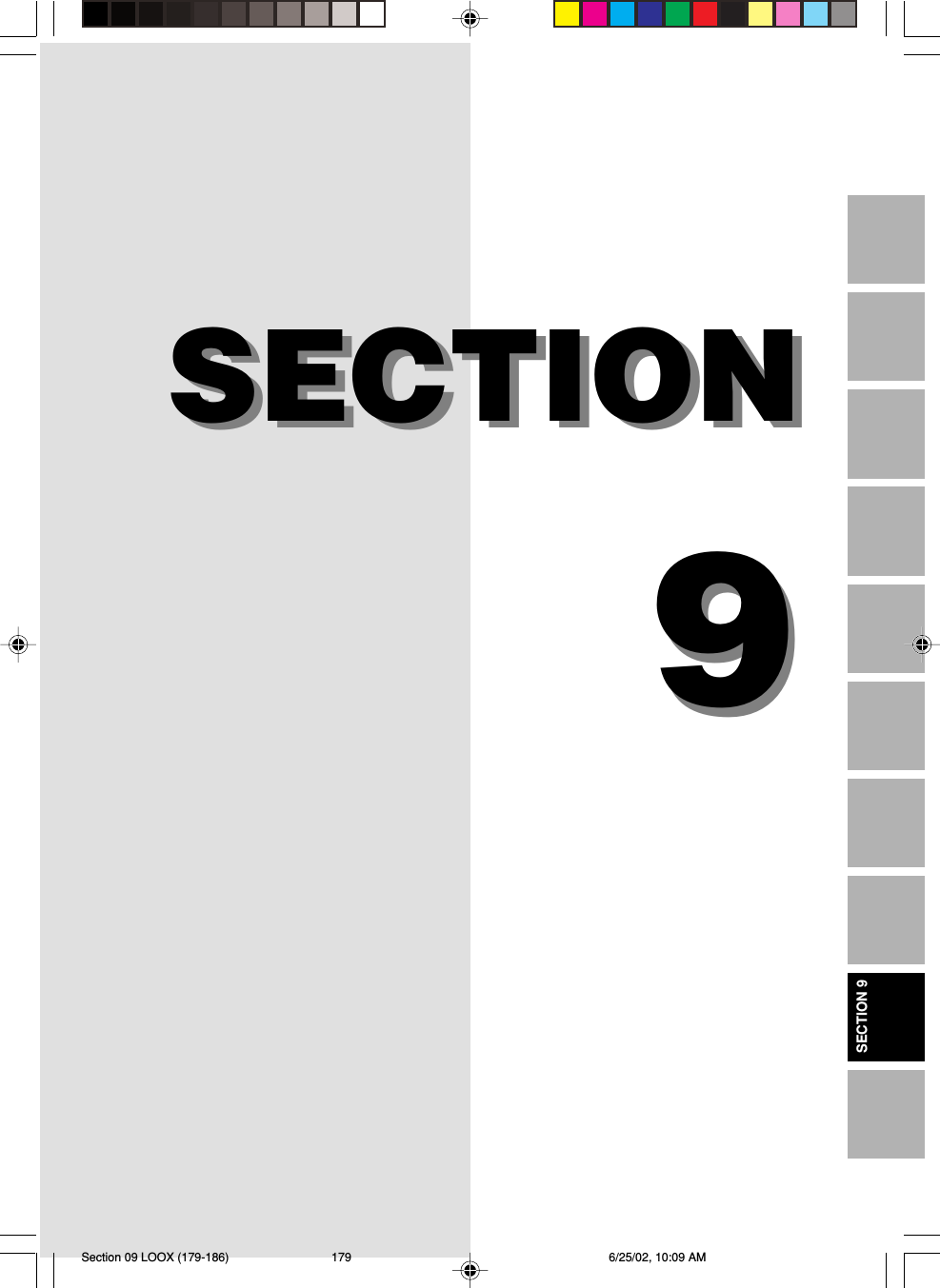 99SECTIONSECTIONSECTION 9Section 09 LOOX (179-186) 6/25/02, 10:09 AM179