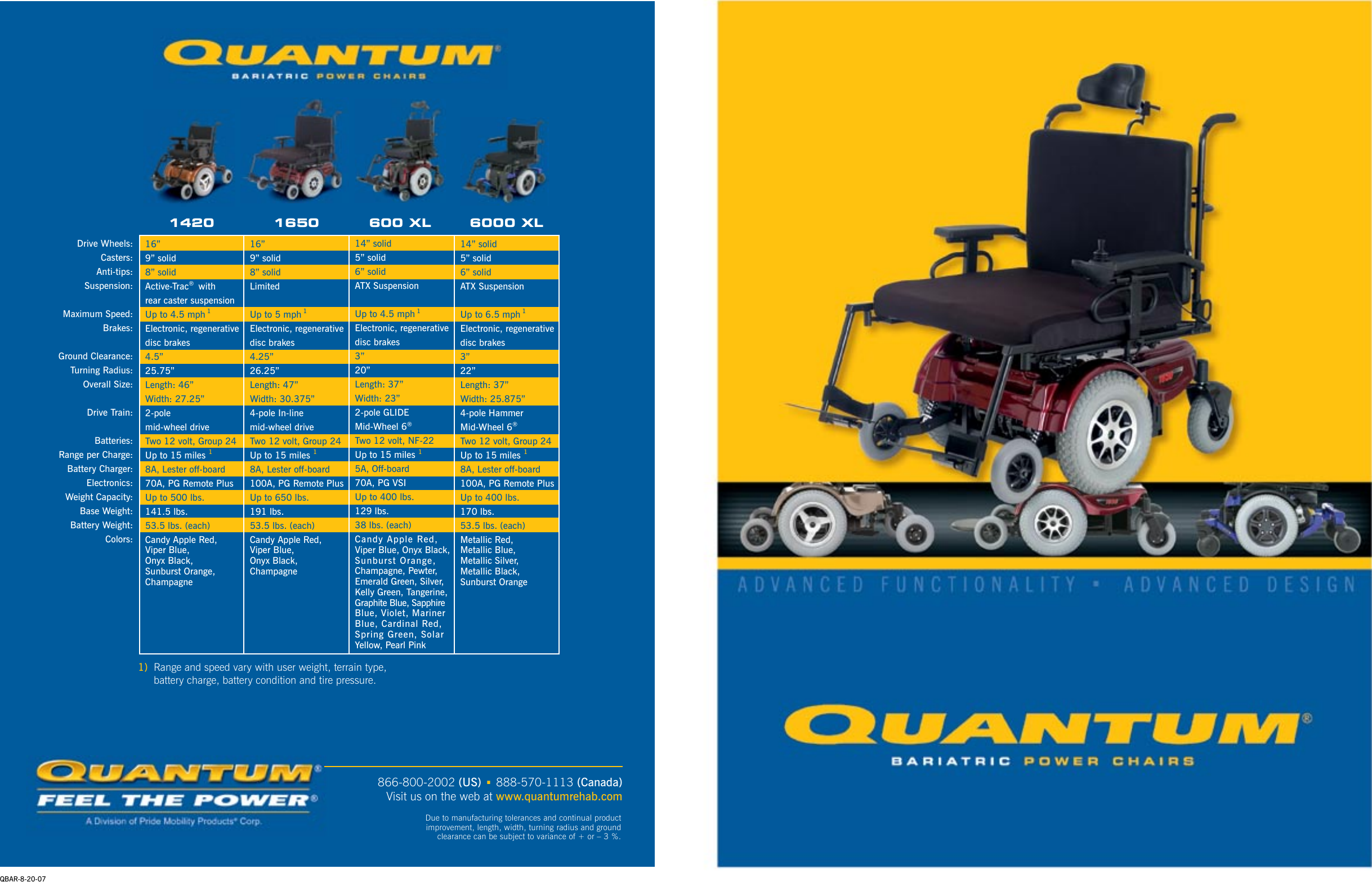 Page 1 of 2 - Quantum Quantum-1420-Brochure-  Quantum-1420-brochure