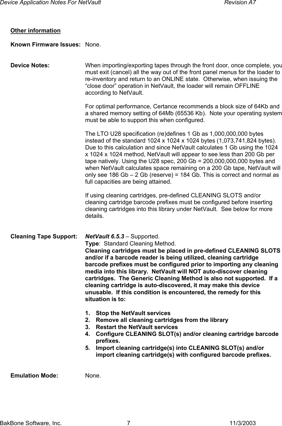 Page 7 of 7 - Quantum Quantum-Lto-2-Autoloader-Users-Manual App_Notes_Certance_CLL3200_A7