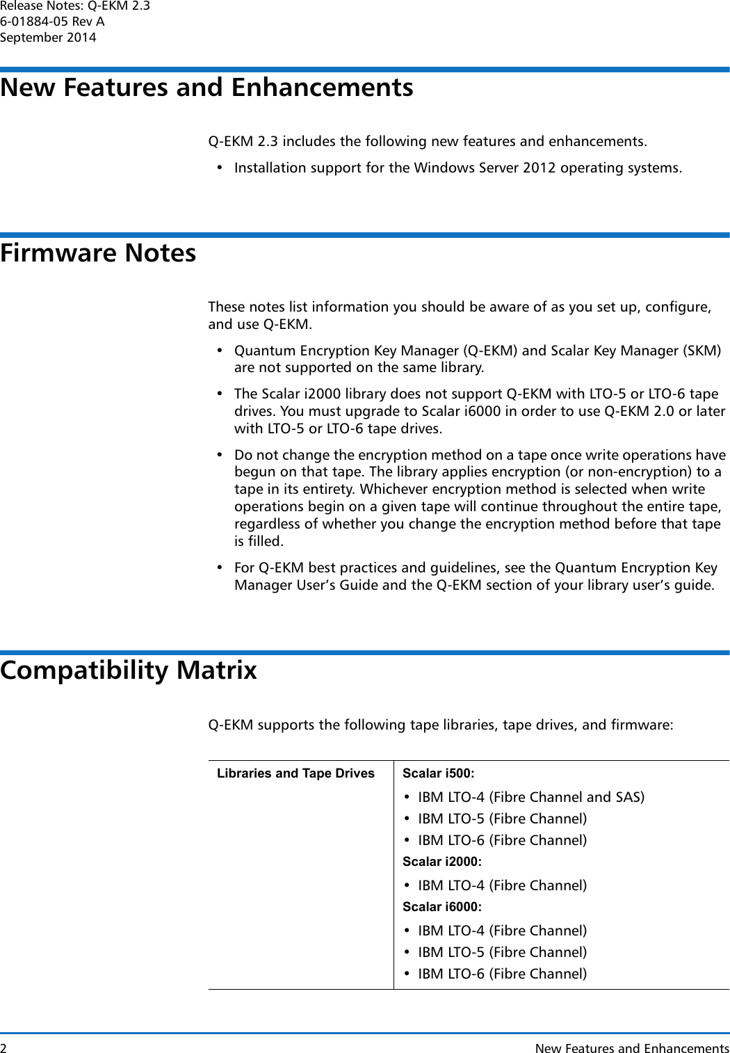 Page 2 of 6 - Quantum Quantum-Q-Ekm-Users-Manual- Release Notes  Quantum-q-ekm-users-manual