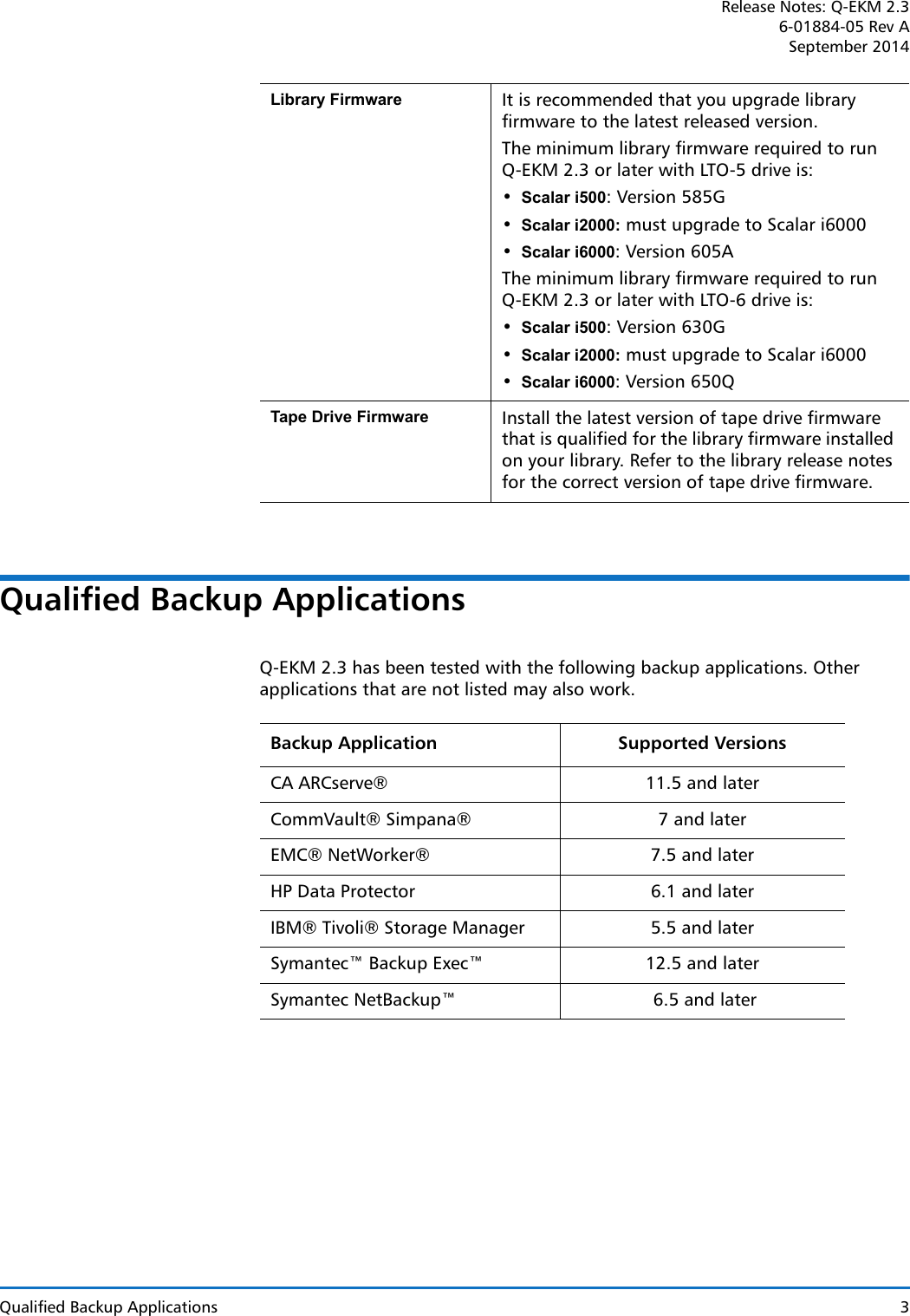 Page 3 of 6 - Quantum Quantum-Q-Ekm-Users-Manual- Release Notes  Quantum-q-ekm-users-manual