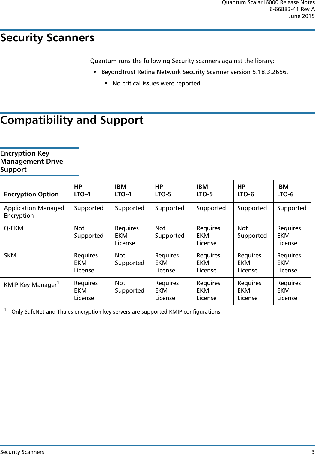 Page 3 of 10 - Quantum Quantum-Scalar-I6000-Release-Notes- Scalar I6000 I10.0.3 Release Notes  Quantum-scalar-i6000-release-notes