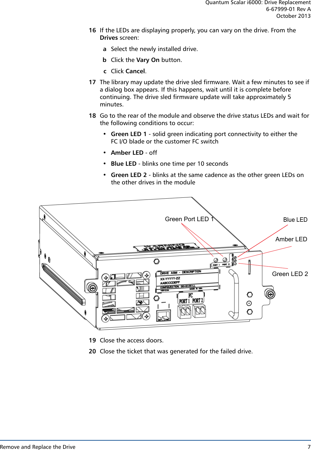 Page 7 of 12 - Quantum Quantum-Scalar-I6000-Users-Manual-  Quantum-scalar-i6000-users-manual