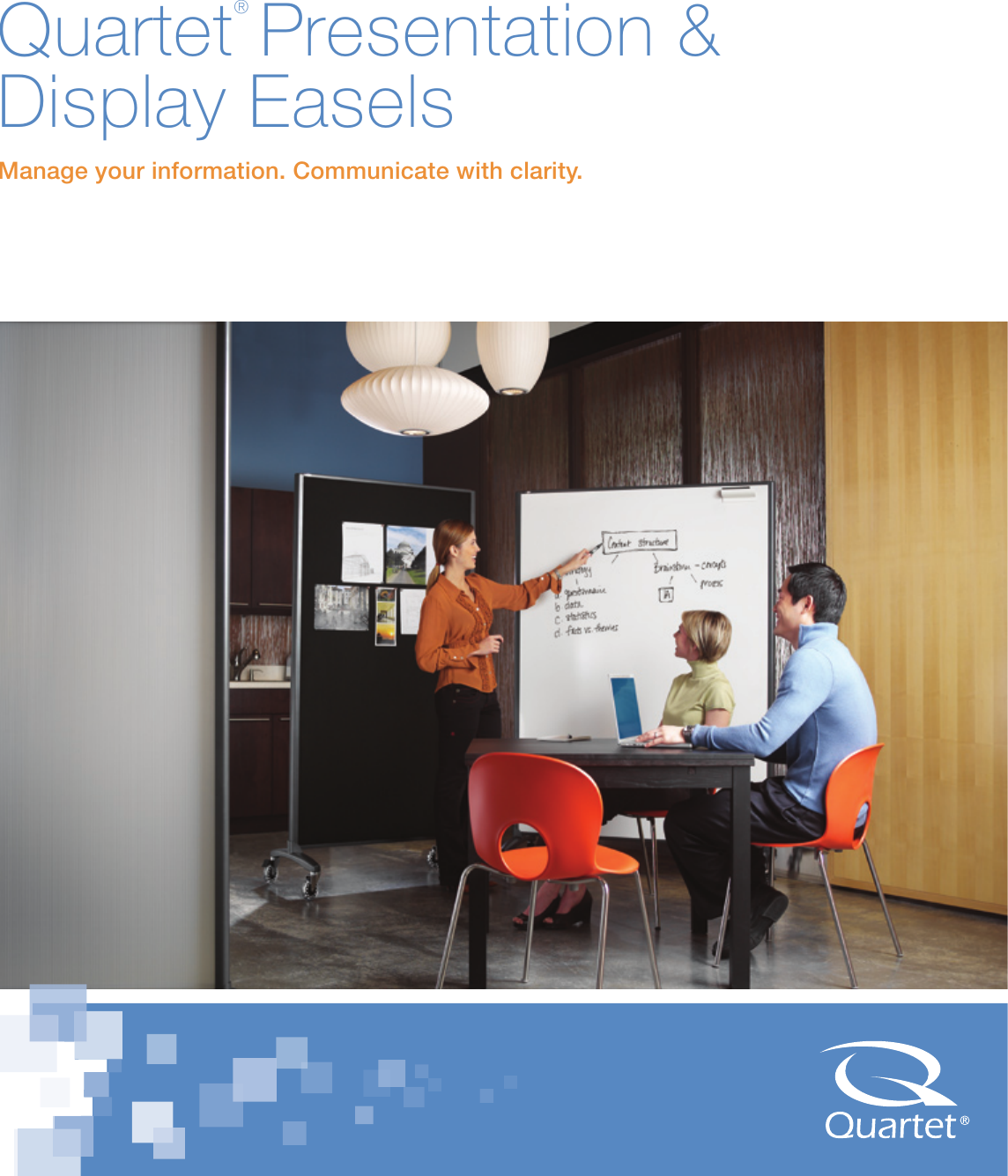 Quartet Presentation And Display Easels 300Te 3640Te Users Manual