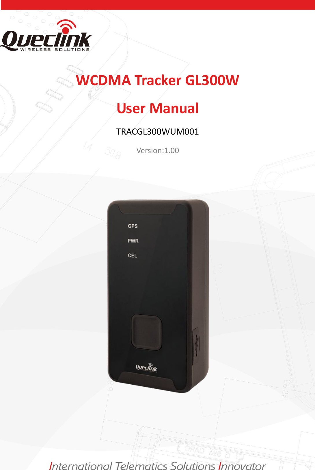 Queclink GL300W GSM/GPS Tracker