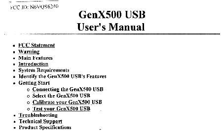 User Manual